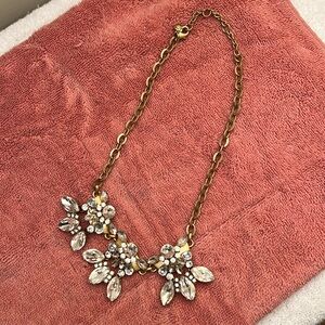 J. Crew Faux Crystal Statement Necklace